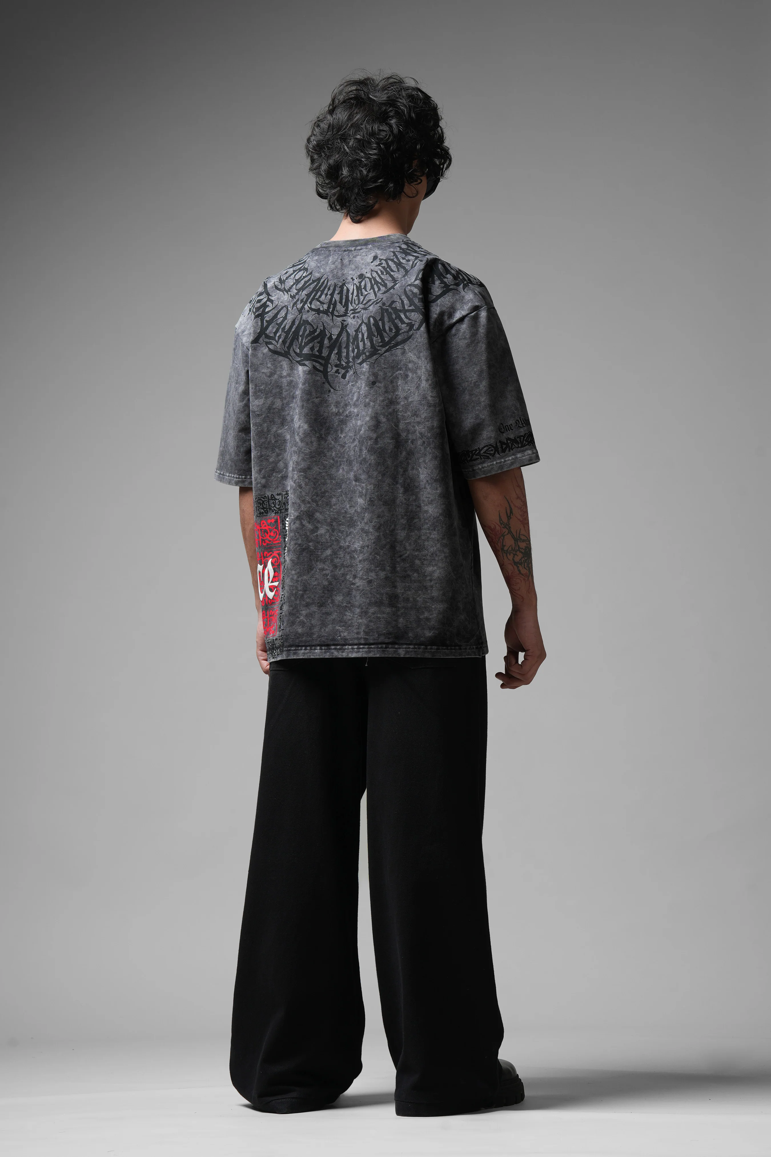 Balance Acid Washed Grey T-shirt - Image 10