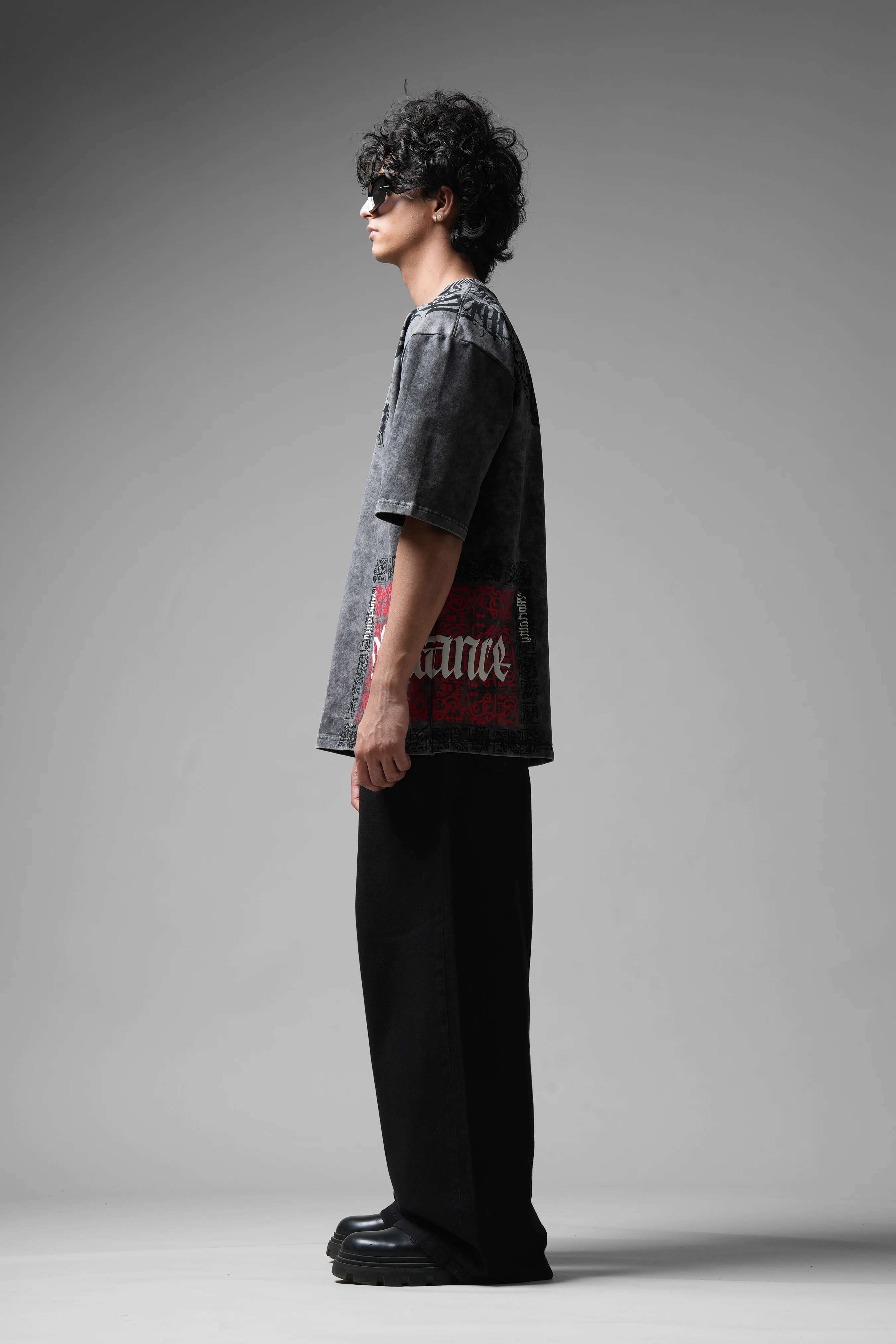 Balance Acid Washed Grey T-shirt - Image 13