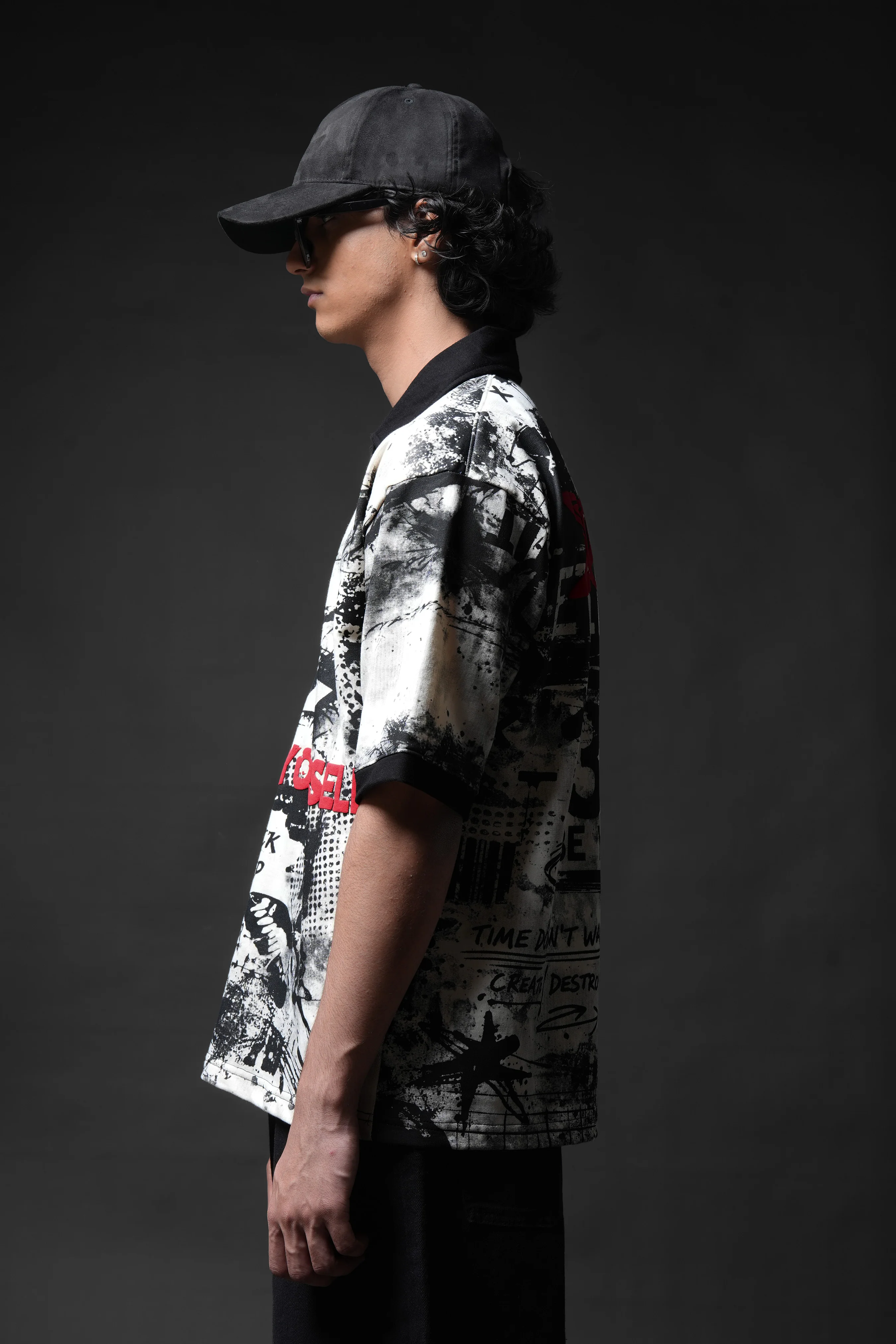 Be Yourself Collar T-shirt - Image 7