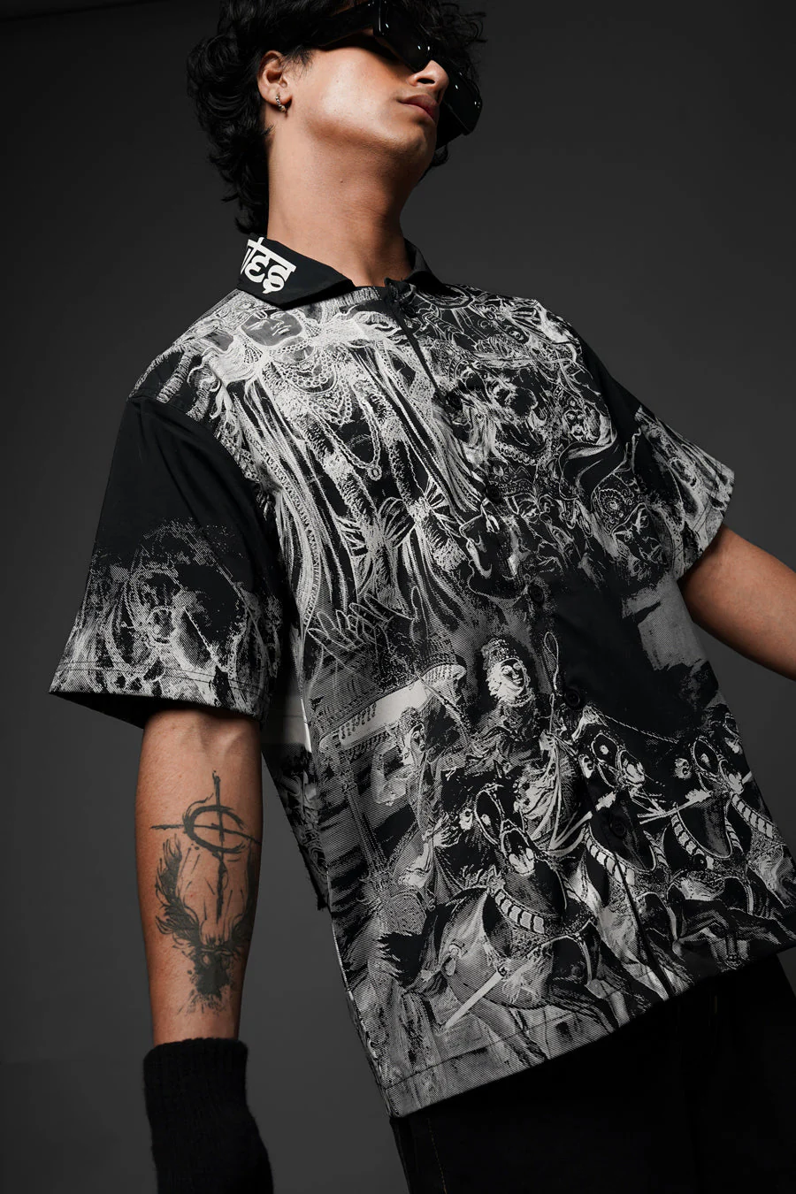 Black Ranbhoomi Shirt - Image 5