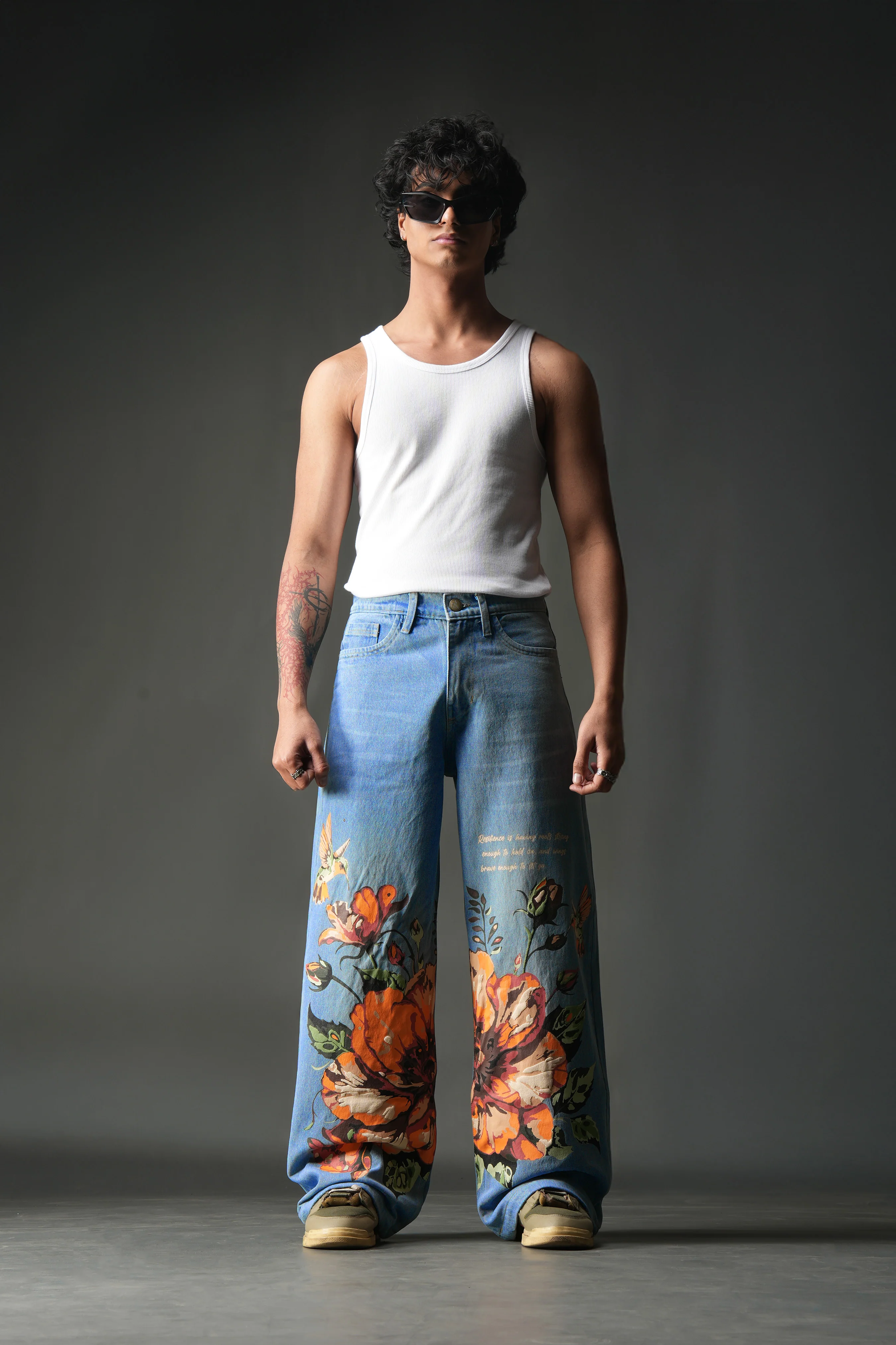 Indigo Poppy Denim - Image 2