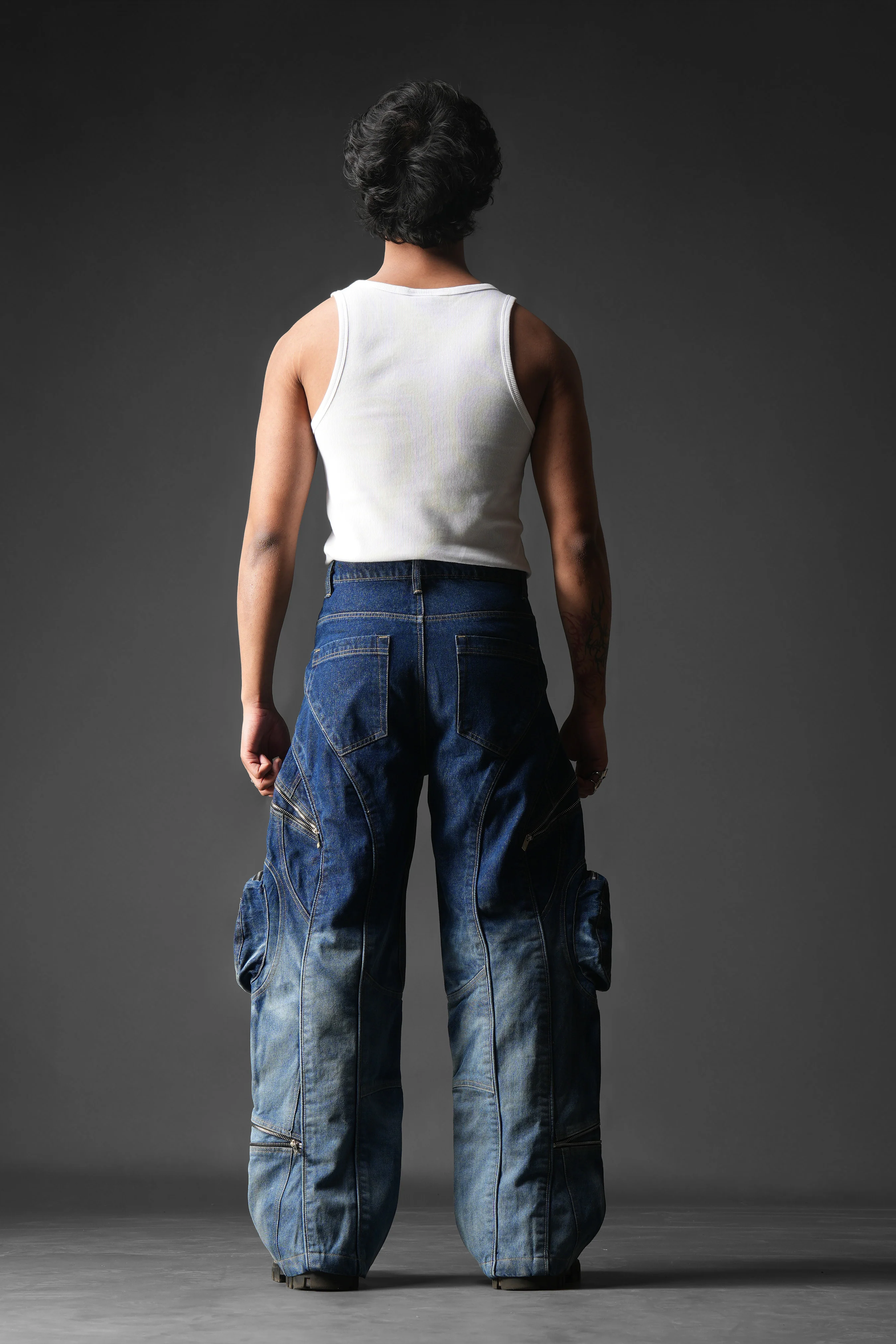 Ink Burn Utility Denims - Image 7