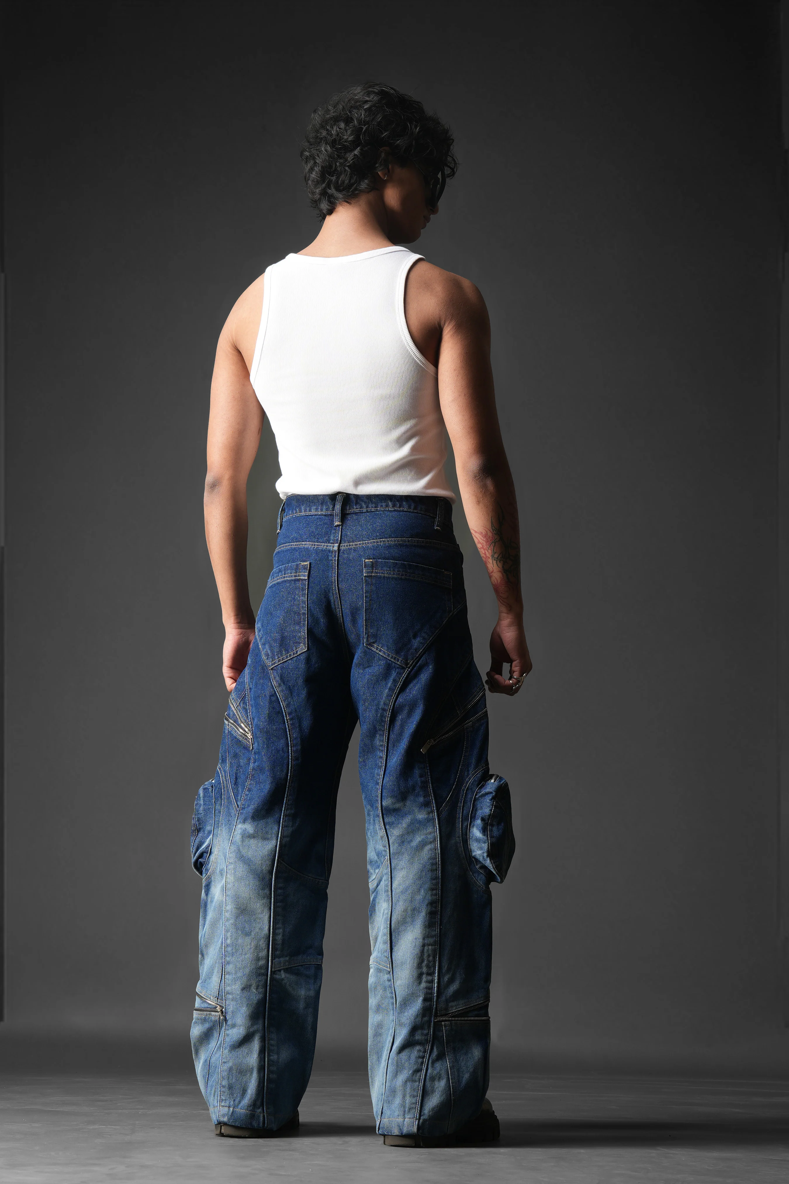 Ink Burn Utility Denims - Image 9