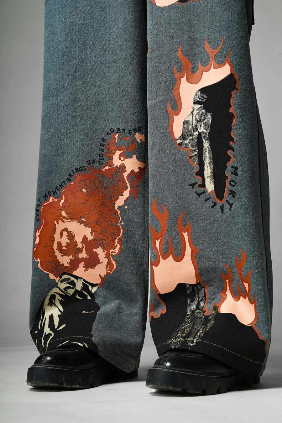 Mortality Grey Denims - Image 3