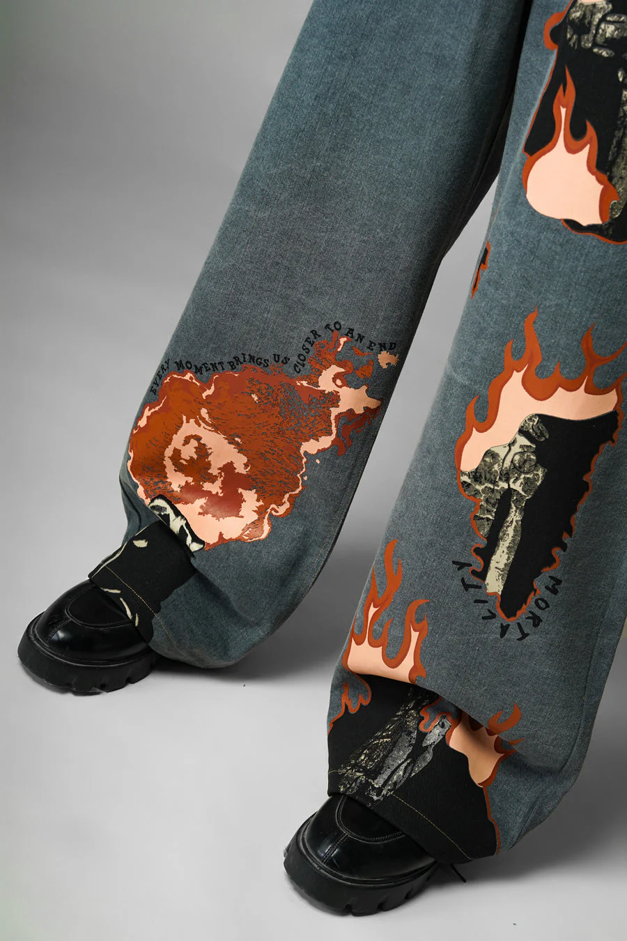 Mortality Grey Denims - Image 4