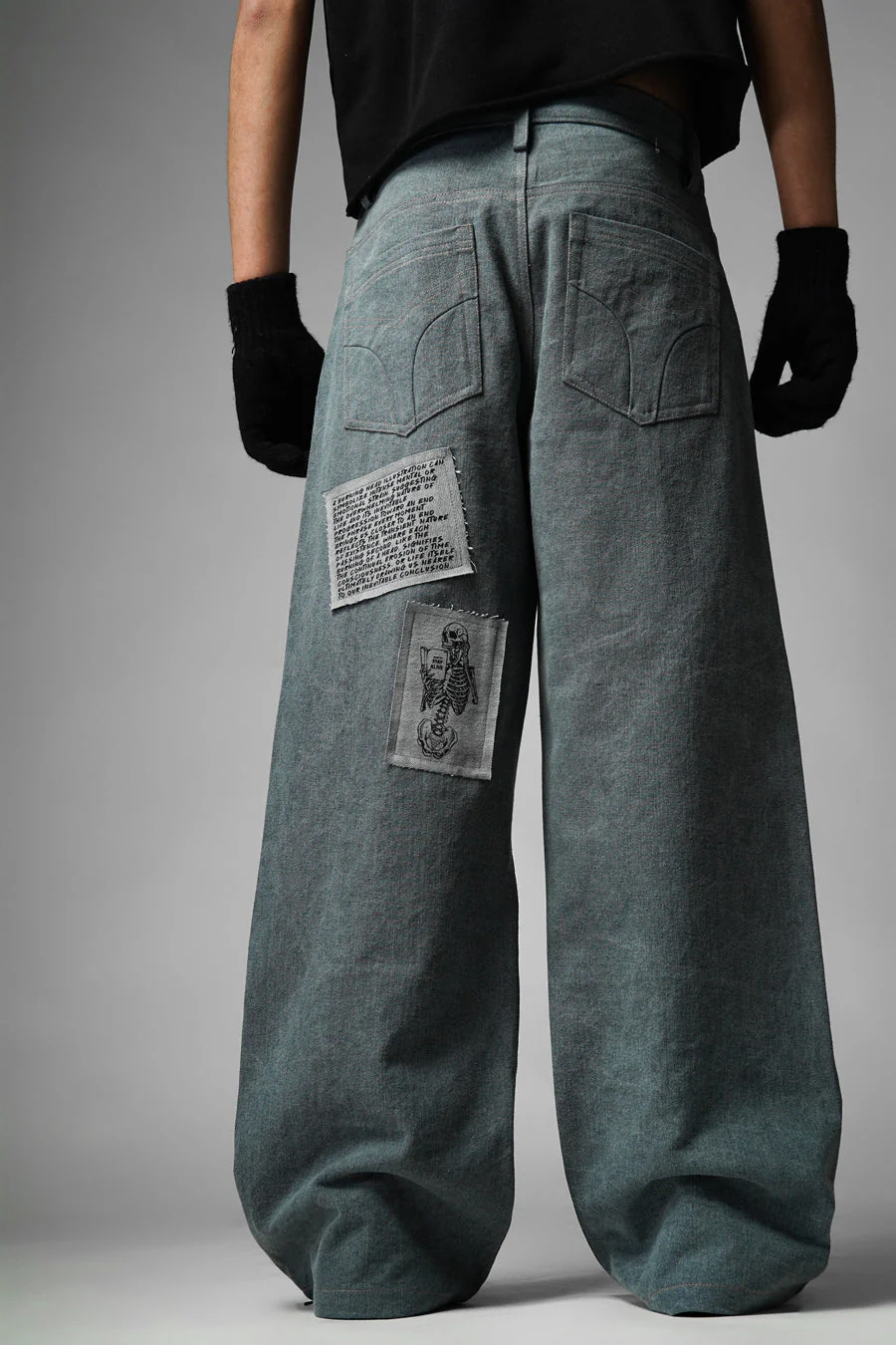 Mortality Grey Denims - Image 6