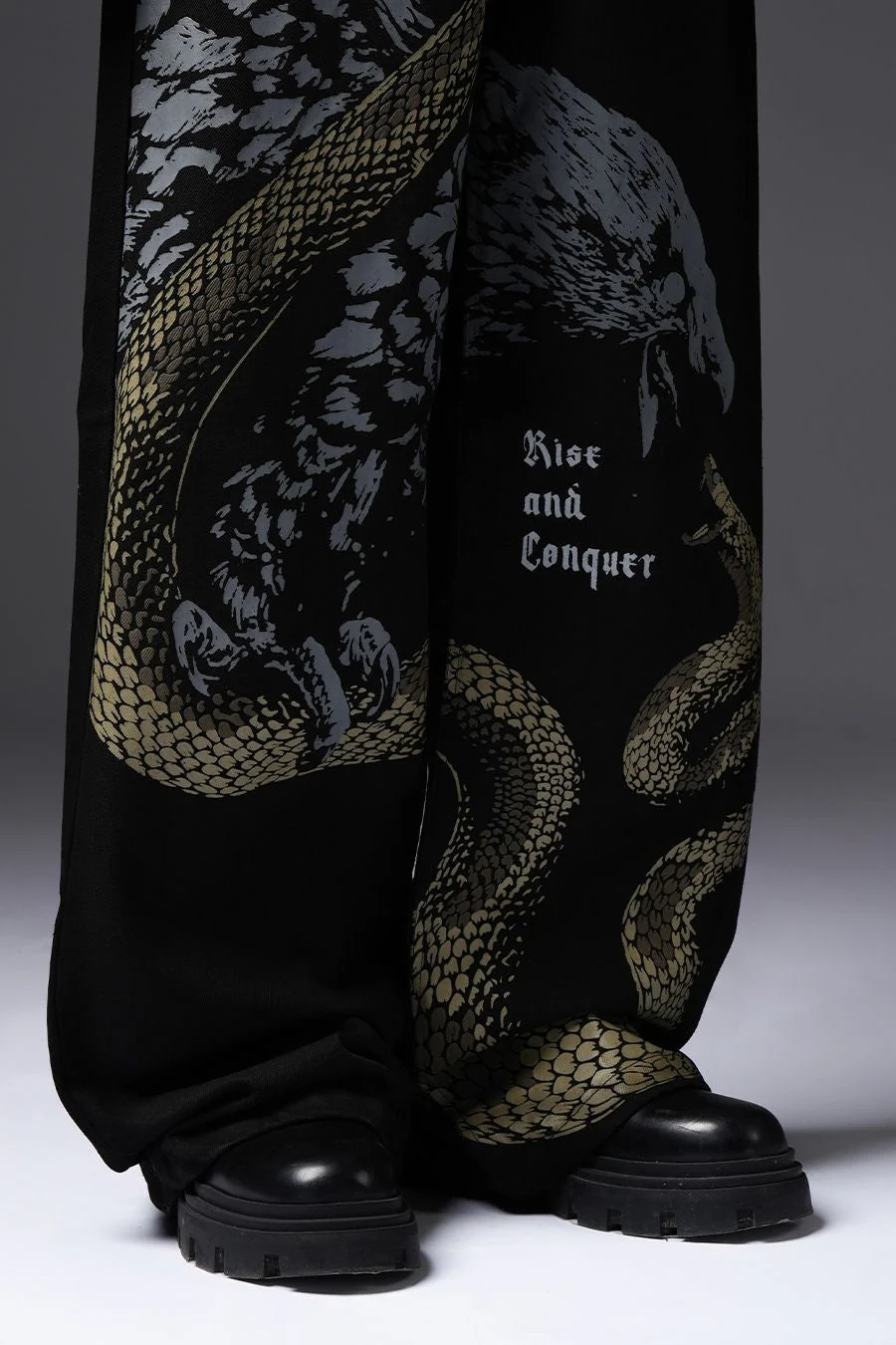 Rise and Conquer Black Denims - Image 4