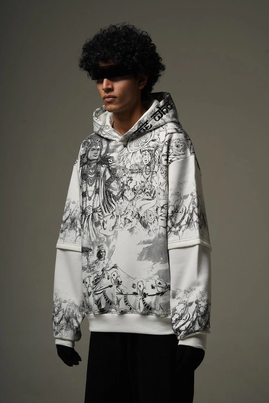 Sweatshirt White Ranbhoomi - Image 11