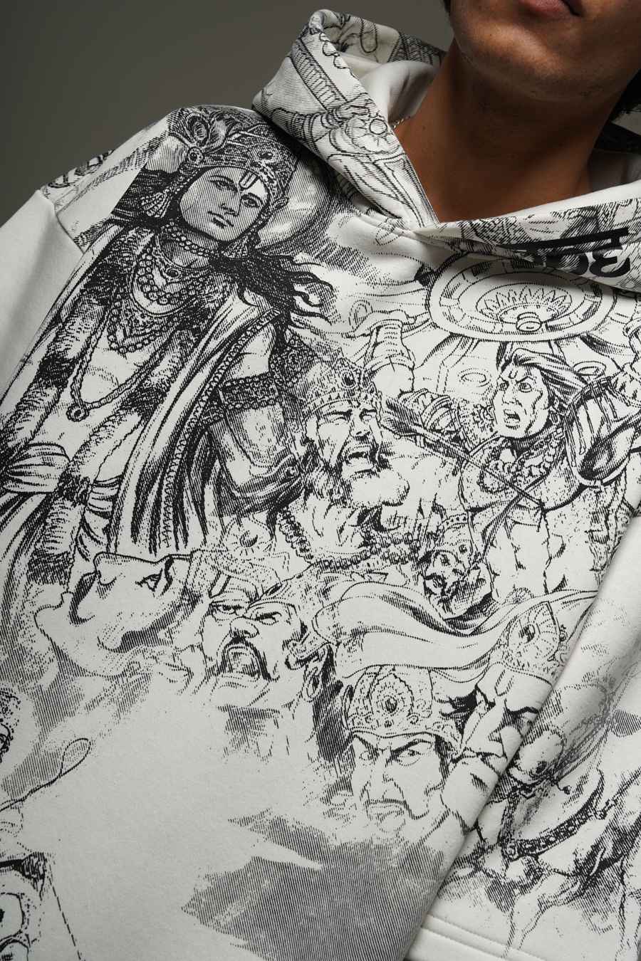 Sweatshirt White Ranbhoomi - Image 14