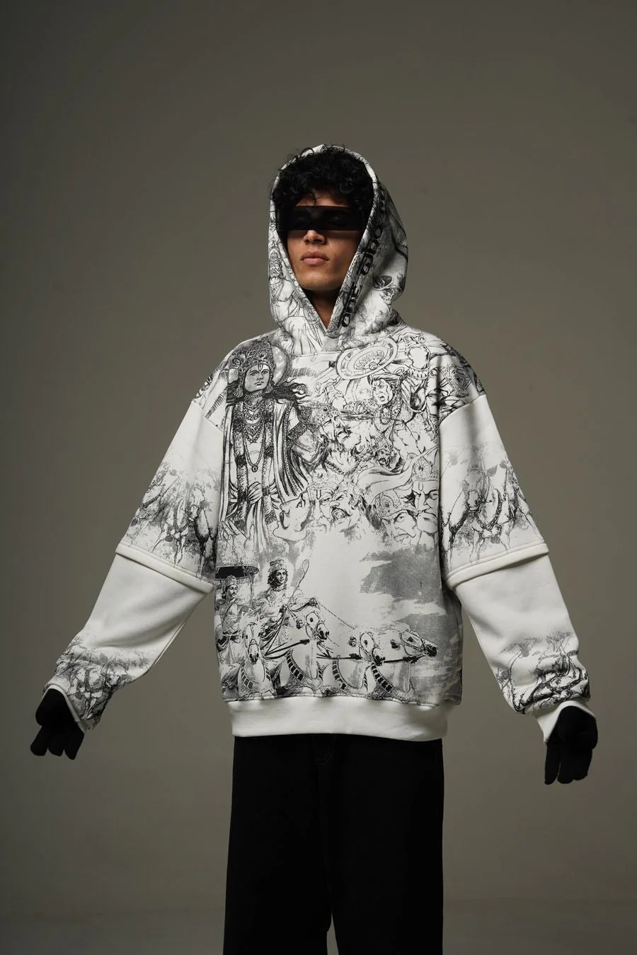 Sweatshirt White Ranbhoomi - Image 16