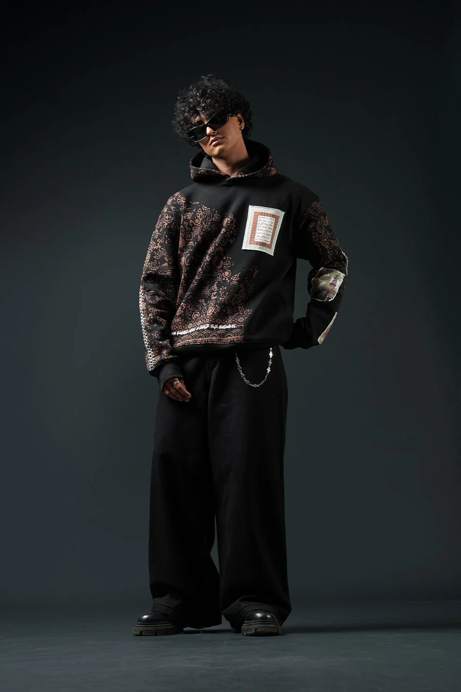 Tough History Black Hoodie - Image 21